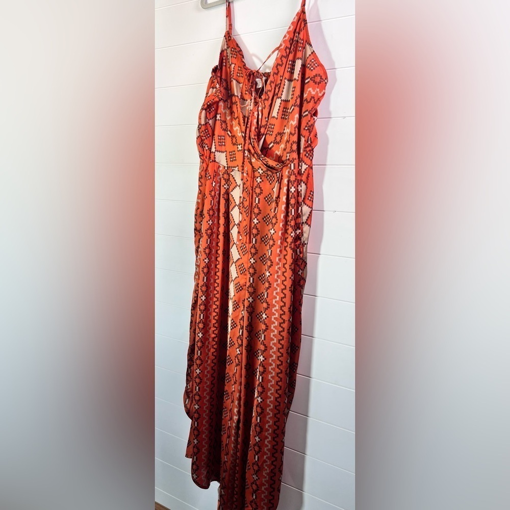 New rust color Aztec jumper size 22/24 W from Cato. A200 - Picture 3 of 4